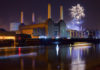 Battersea Power Station and Fireworks